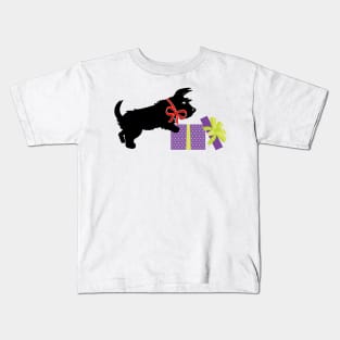 Terrier dog with Gift Kids T-Shirt